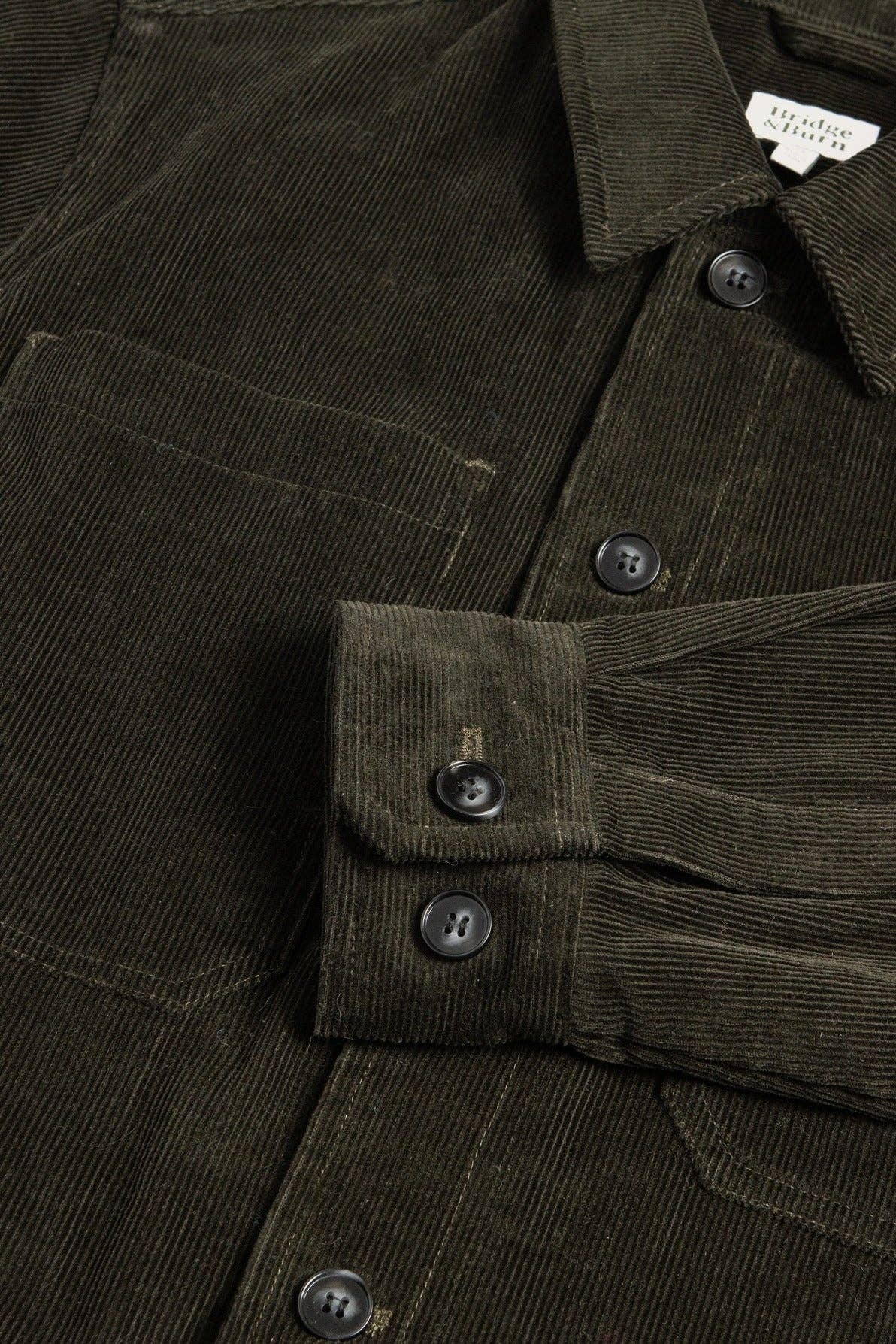 Banks Shirt Jacket / Deep Pine Corduroy: Deep Pine Corduroy / XL