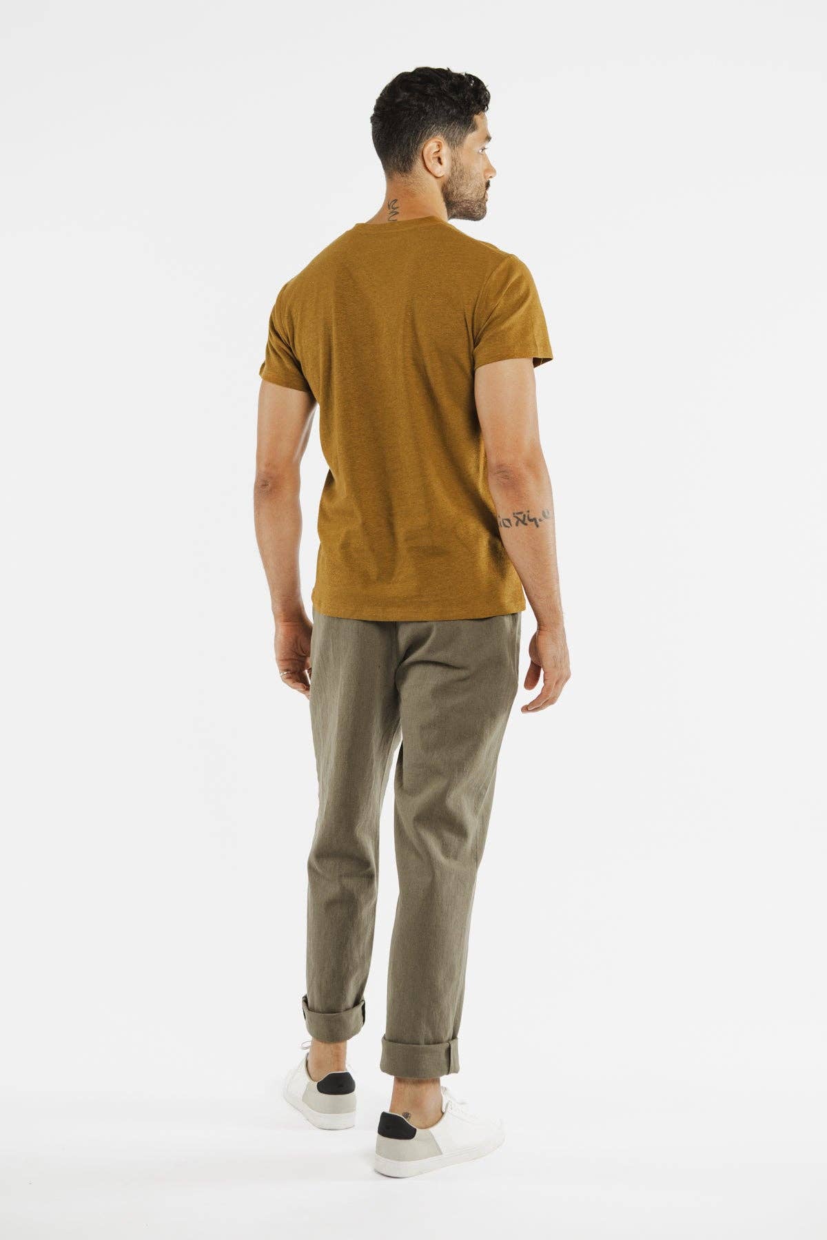 Organic Hemp Pocket Tee / Ochre: Ochre / XL