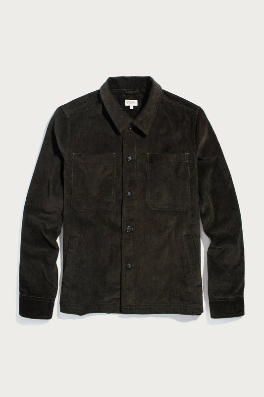 Banks Shirt Jacket / Deep Pine Corduroy: Deep Pine Corduroy / XL