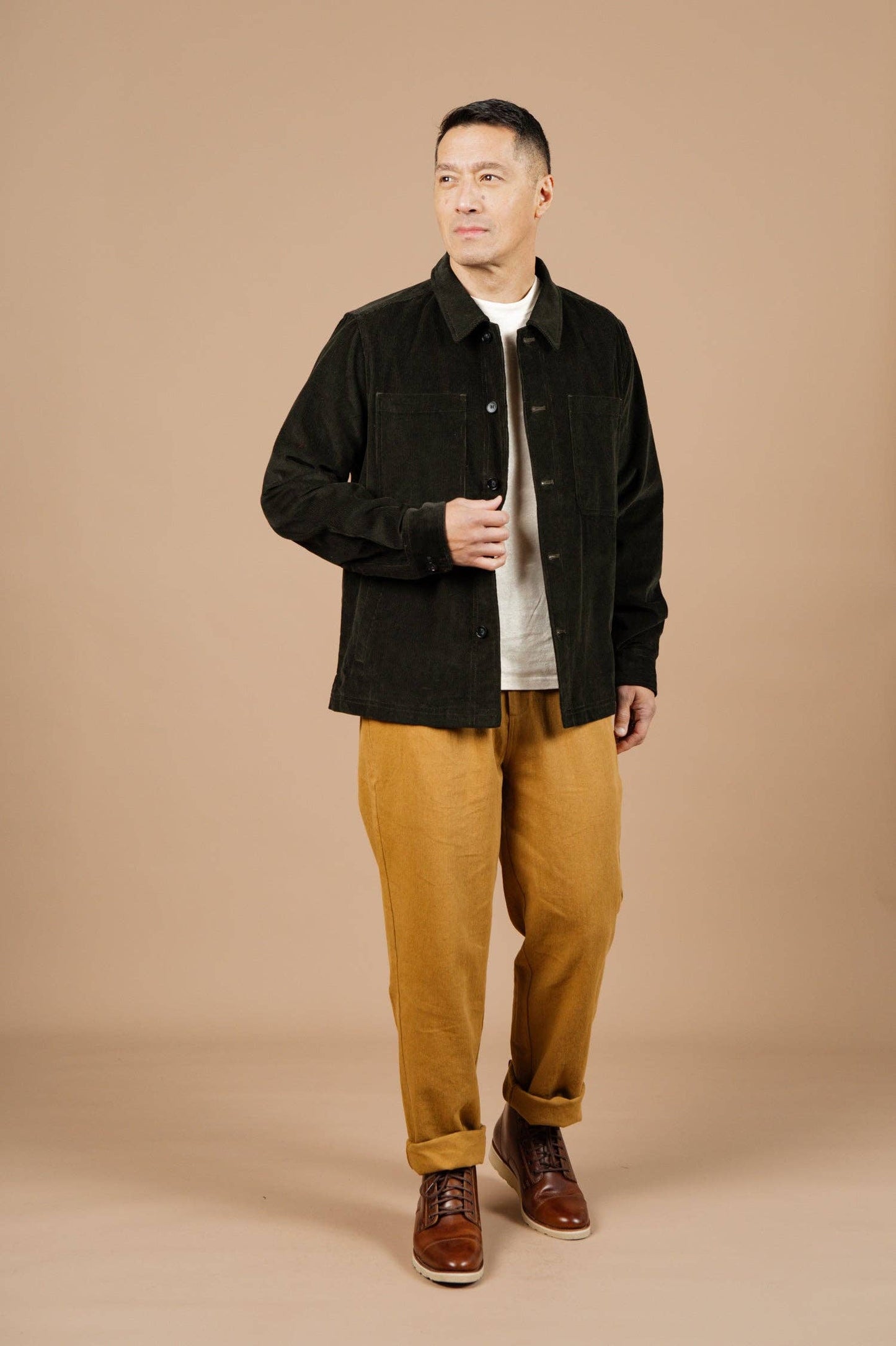 Banks Shirt Jacket / Deep Pine Corduroy: Deep Pine Corduroy / XL