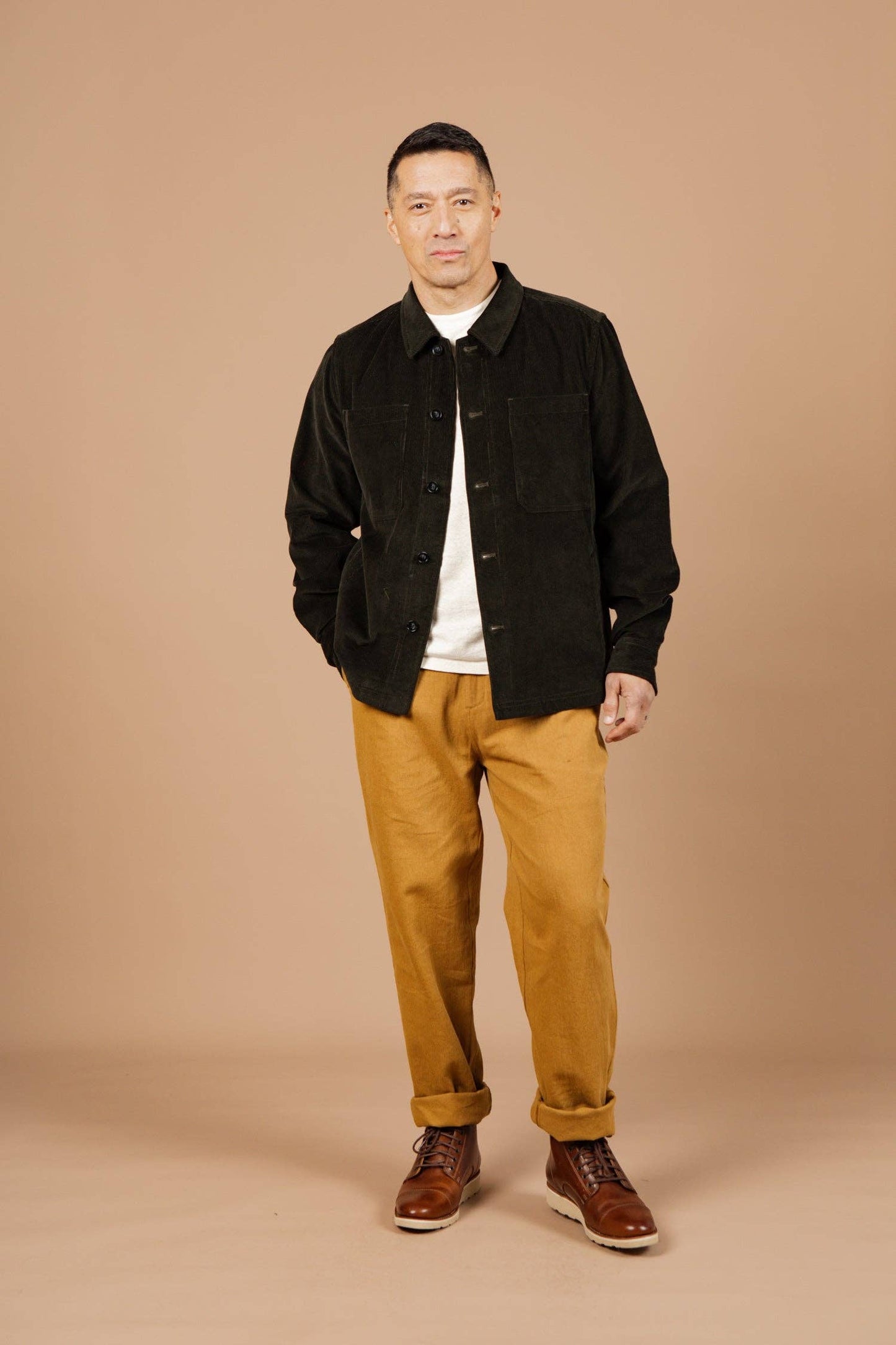 Banks Shirt Jacket / Deep Pine Corduroy: Deep Pine Corduroy / XL