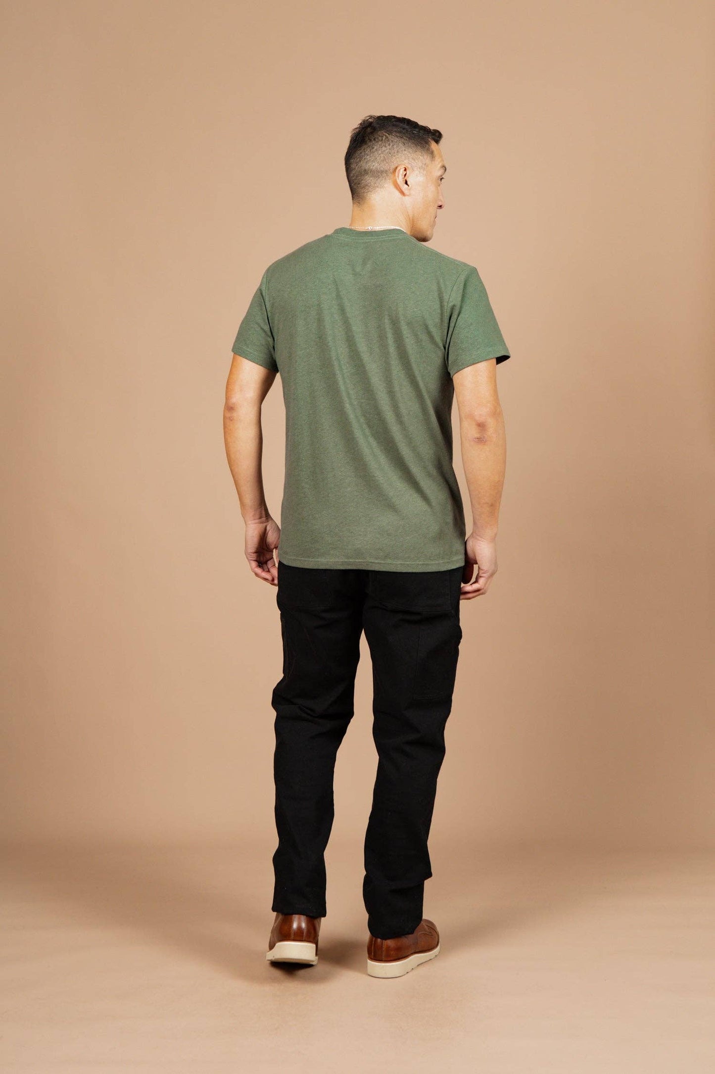 Organic Hemp Pocket Tee / Cypress: Cypress / XL